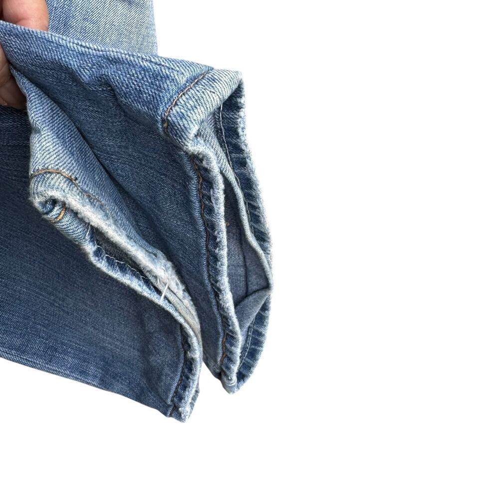Big Star Remy Low Rise Bootcut Jeans Size 32L Distressed Y2K - Picture 2 of 10